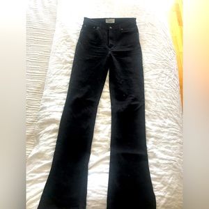 Reformation black jeans